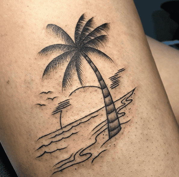 Update Palm Tree Tattoo For Men Best Thtantai